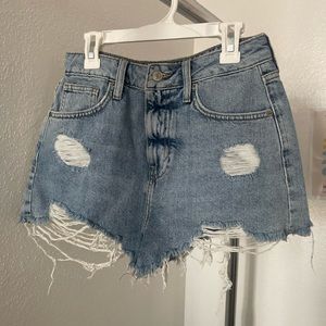 Forever 21 distressed denim shorts!